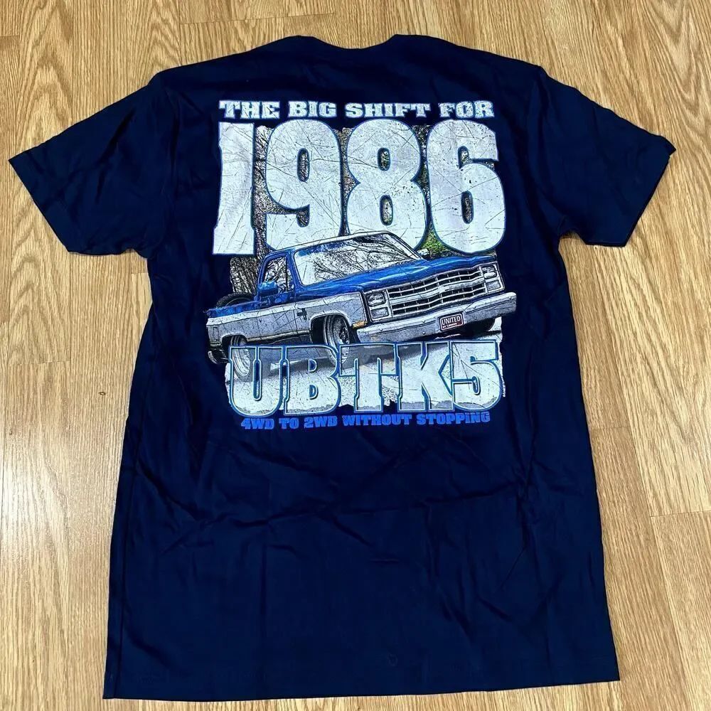 United by Trucks 1986 UBTK5 Tee Navy Medium